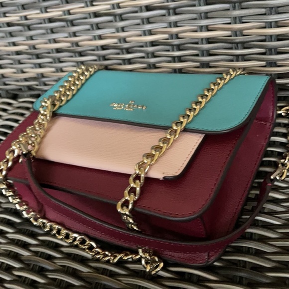 Kate Spade remi colorblock flap chain crossbody - Picture 12 of 16